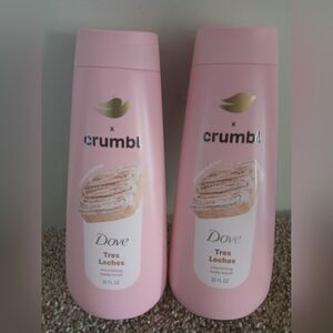 Dove x Crumbl Tres Leches Body Wash Set Of 2